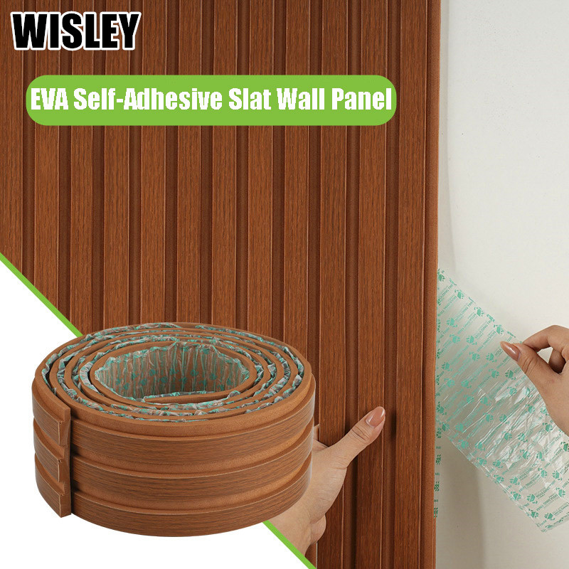 Pvc Panel Background - 3D EVA Gitter-Wandpaneel Selbstklebender Lamellen-Wandaufkleber für