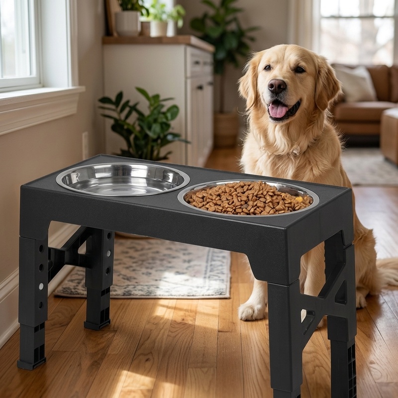 Höhenverstellbarer Futterständ – Royal Canin Food Medium Bewertung und Preis