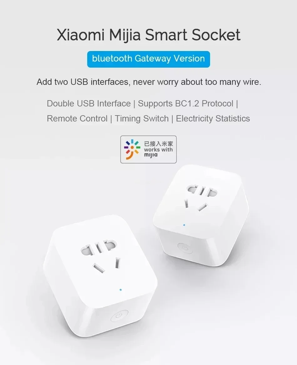 Xiaomi Mijia Smart Steckdose E – Timer Dual Outlet Bewertung und Preis