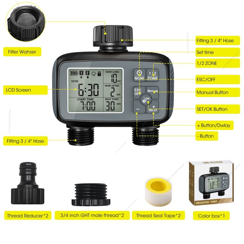 Intelligenter Bewässerungstime – Timer Dual Outlet Bewertung und Preis